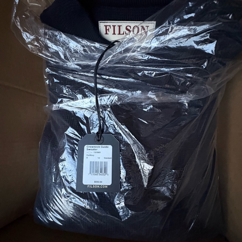 Navy Blue Knit Sweater